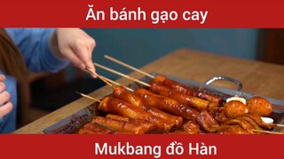 Ăn bánh gạo cay sốt đỏ siêu hấp dẫn      #videohaynhat