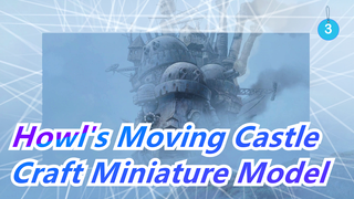 [Howl's Moving Castle] Craft Miniature Model, DIY Tutorial_3