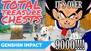 Maximum Number of Treasure Chests you can find! | Genshin Impact