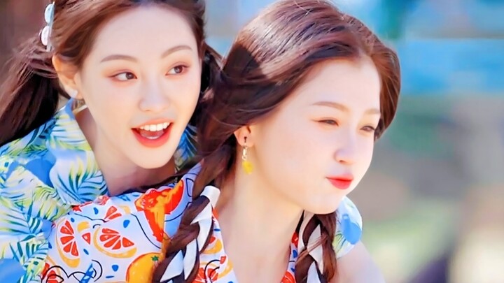 ใครว่าต้องให้ผู้ชายแบกเท่านั้น? ผู้หญิงก็แบกผู้หญิงได้! ชอบมิตรภาพของอวี๋ซูซินกับจู่สวี่ตันมากกก!