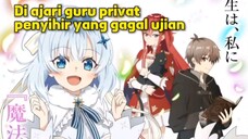Penyihir gagal ujian jadi guru privat.😁