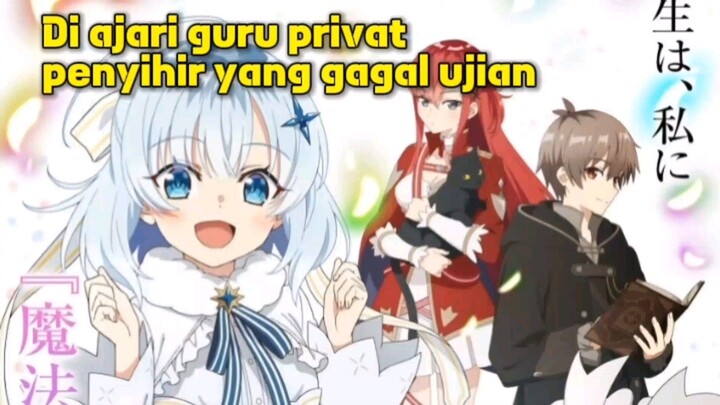 Penyihir gagal ujian jadi guru privat.😁