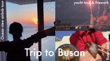 You NEED to go Busan, Korea's aesthetic seaside city. train to BusanㅣKorea Travel Vlog