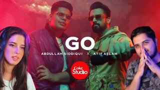 Go | REACTION | Abdullah Siddiqui x Atif Aslam | Coke Studio | Season 14 | Siblings React