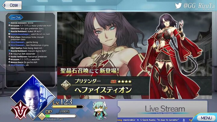 New FGO Servant Hephaestion (Pretender) SR REACTION!