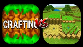 Crafting And Building VS Craft Pixelart Builder Castle