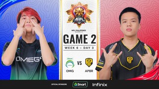 MPL PH S13 - W6D3 - OMG vs APBR - GAME 2