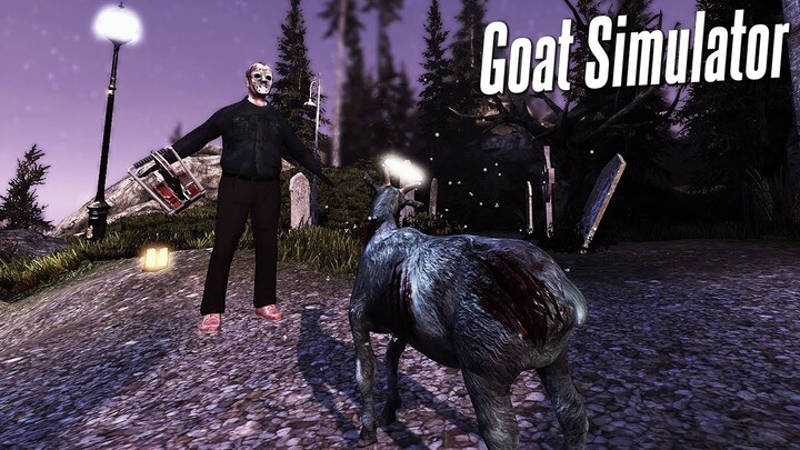 MISTERI DUNIA ZOMBIE DAN JASON! Goat Simulator GAMEPLAY #3