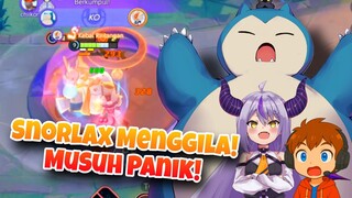 Ketika Snorlax Menggila! Musuh Panik! - Pokemon Unite Montage