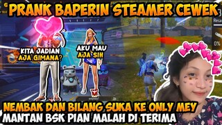 PRANK NEMBAK DAN BILANG SUKA SAMA STEAMER CANTIK INI, MALAH DI KIRA BENERAN !!