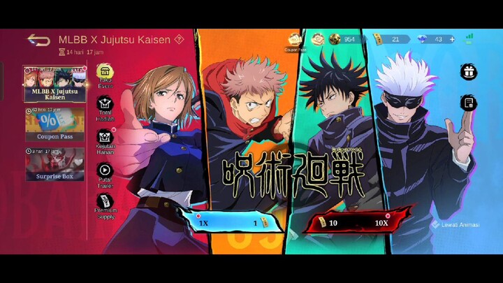 Gacha Fase 2 Event Jujutsu Kaisen