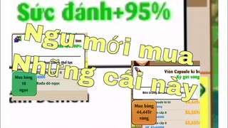 Ngọc rồng online - Top những thứ có ngu mới mua trong game ( ý kiến riêng )