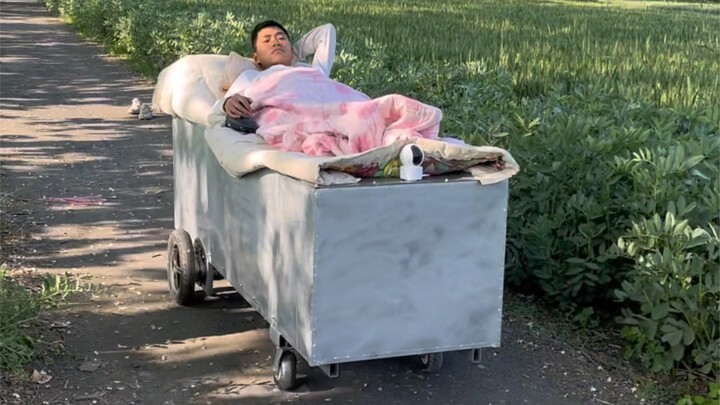 اختراع: سرير متحرك مساعد للمنزل