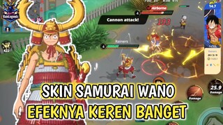 REVIEW SKIN LUFFY SAMURAI WANO KEREN PARAH - JUMP ASSEMBLE MOBA ANIME