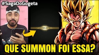 SUMMON GOGETA ULTRA NO DRAGON BALL LEGENDS!