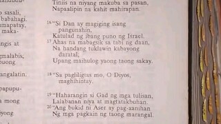 Pang Araw Araw na Talata.               Genesis 49:16-18