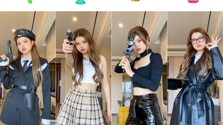 Aku pakai 6 pakaian untuk syuting film mata-mata kampus! "Beautiful Girl Undercover Story" hahahaha