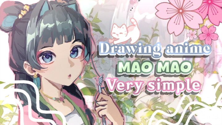 Drawing Anime MaoMao - [ Kusuriya no Hitorigoto ] RrizuArt