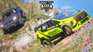 OFFROAD KE JALUR PEGUNUNGAN YANG EXTREME !! GTA V ROLEPLAY