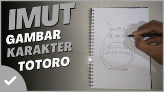 GAMBAR KARAKTER | ANIME GHIBLI | TOTORO LUCU