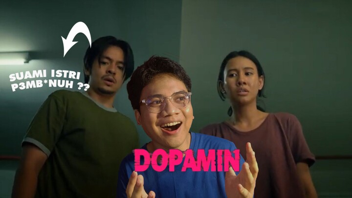 Angga Yunanda dan Dhenina Cinnamon Jadi Partner in Crime | Dopamin Reaction Trailer