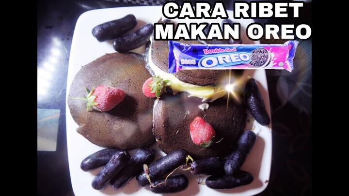 DORAYAKI OREO DI MAKAN DENGAN ANGGUR MOONDROP