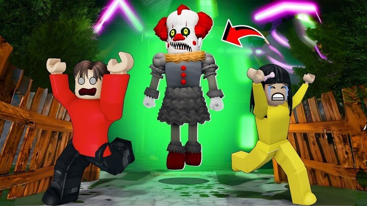 Yuta Dan Mio Kabur Dari Kejaran Pennywise Badut Hantu  ROBLOX