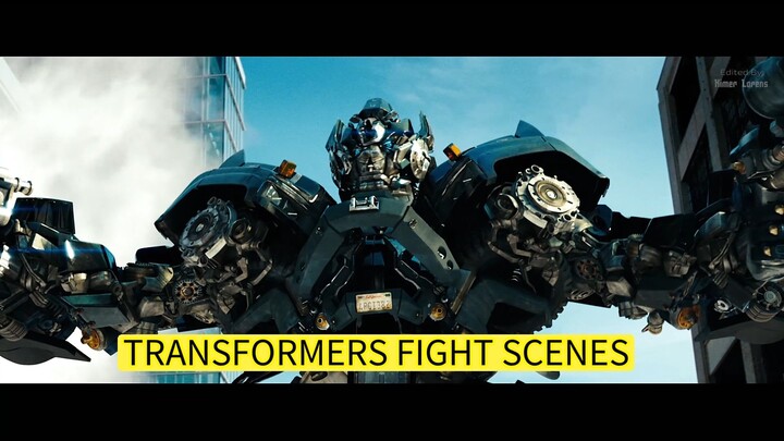 TRANSFORMERS FIGHT SCENES