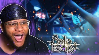 THE FIRST C-RANK DUNGEON!! BETRAYED?! | Solo Leveling Ep 5 REACTION!