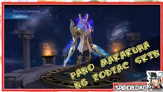 Redeem Zodiac Skin fast and easy | Mobile Legends