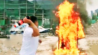 This is the real firefighting master!