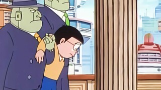 "Who made Nobita cry? He burst into tears."