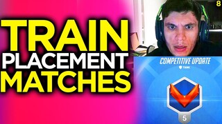 Trainwreckstv Mad After Getting Bronze 5 in Placements! - Overwatch 2 Funny Moments 8