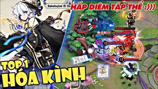 Onmyoji Arena | TOP 1 Hóa Kình với kỹ năng thượng thừa trói địch cho cả Team hấp diêm :)))