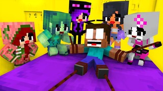 Monster School : Baby Love Curse - Minecraft Animation