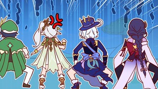 ปราชญ์เก็นชินอิมแพกต์ : เมื่อเทพทั้ง 5 สูงเท่ากัน!