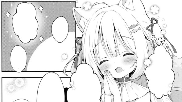 I didn't expect that I could pick up a cat girl with a piece of bread. Give me the location and I wi