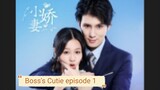 Boss's Cutie episode 1 English Subtitles New Chinese Drama