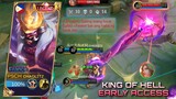 FRANCO LEGEND SKIN "KING OF HELL" EARLY ACCESS | BEST BUILD AND EMBLEM S26 | MOBILE LEGENDS