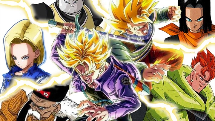 [Dragon Ball Miscellanea] Why is there only 17/18 in the future timeline, but 19/20 appears in the m