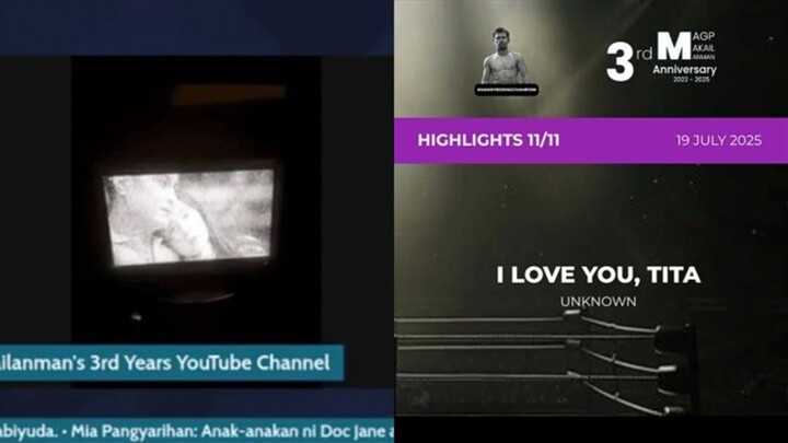 HIGHLIGHTS 11/11: I Love You, Tita • July 19, 2025 | Magpakailanman