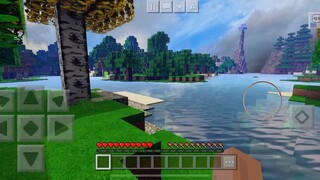 Sự kết hợp giữa ánh sáng và bóng tối trong Minecraft