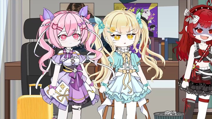I woke up and turned into a white-haired loli, but met a weird female roommate