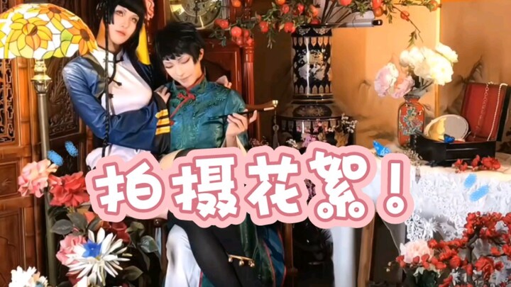 Kuroshitsuji Liu dan Blue Cat cosplay di belakang layar!