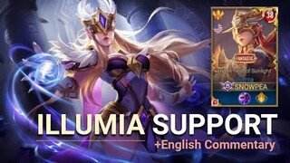 AoV | ILLUMIA SUPPORT GAMEPLAY (with English commentary)