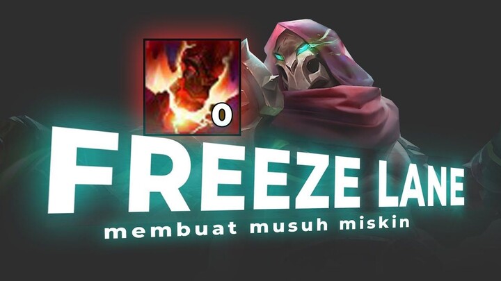 memiskinkan offlaner musuh )  FREEZE LANE  MLBB