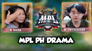 MARA AND FWYDCHICKN TALKED ABOUT THE RECENT MPL PH BORING DRAMA. . .