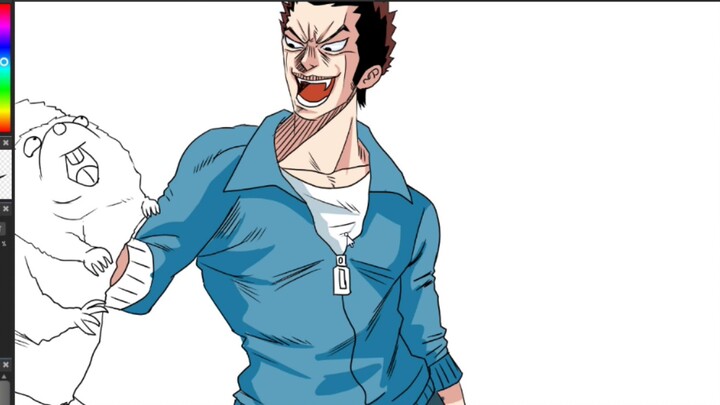 [Agui] Lukisan gaya JOJO Huanong Brothers, penuh dengan informasi berguna! JOJO Saya tidak ingin men