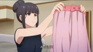 Tomo chan is a girl ep6 Tomo wearing skirt 😍