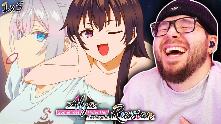 Best Girl of the Season😳 | Alya Sometimes Hides Her Feelings in Russian Episode 5 REACTION!